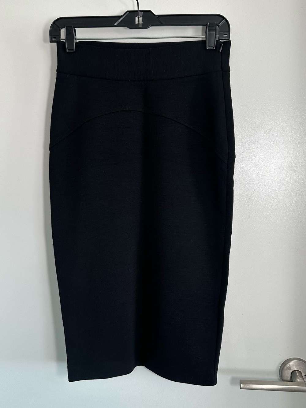 Diane Von Furstenberg Black Pencil Skirt